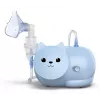 Tinklinis purkštuvas Omron Nami Cat NE-C303K-KDE — stalinis inhaliatorius, 0,35 ml/min, vaikams ir suaugusiems, mėlynas, P235×G148×A157 mm