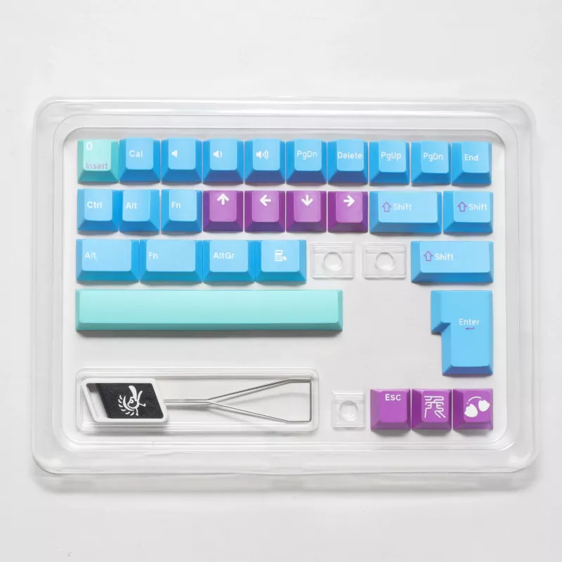 Ducky x MK Frozen Llama klavišų dangtelių rinkinys