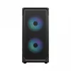 Fractal Design Focus 2 RGB Grūdinto stiklo vidutinis bokštas ATX PC korpusas - juodas