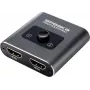 SpeaKa Professional SP-BDS-120 1+2 prievadų HDMI jungiklis, palaikantis Ultra HD 3840 x 2160 pikselių raišką (SP-9261376)