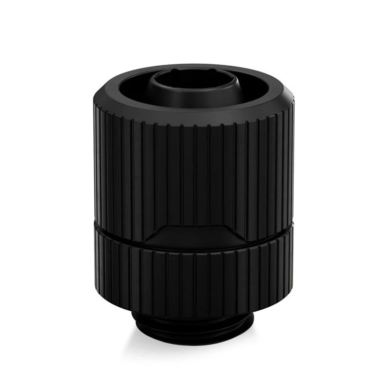 EK Water Blocks EK-Torque Rotary STC-16/10 jungtis tiesi, G1/4 colio AG į 16/10 mm - juoda