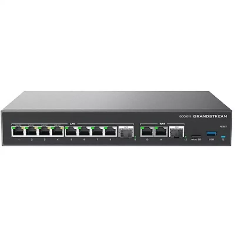 GCC6000 Series GCC6011 - komutatorius - L3 - nevaldomas - 10 x 10/100/1000 (PoE)