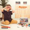 Žaislinis konstruktorius Marioinex Blocks mini Waffle Expert — 100 detalių, įvairiaspalvis, amžius 3+