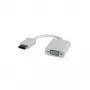 DisplayPort-VGA adapteris, DP ST - VGA BU, VGA D-Sub , DisplayPort, vyriškas, moteriškas, baltas