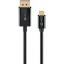 Goobay USB-C į DisplayPort kabelis 4K @ 60 Hz 3 m juodas - -Plug> (75706)