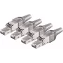 Vielos jungtis RJ-45 ShiverPeaks BS08-51001-4 Pilka