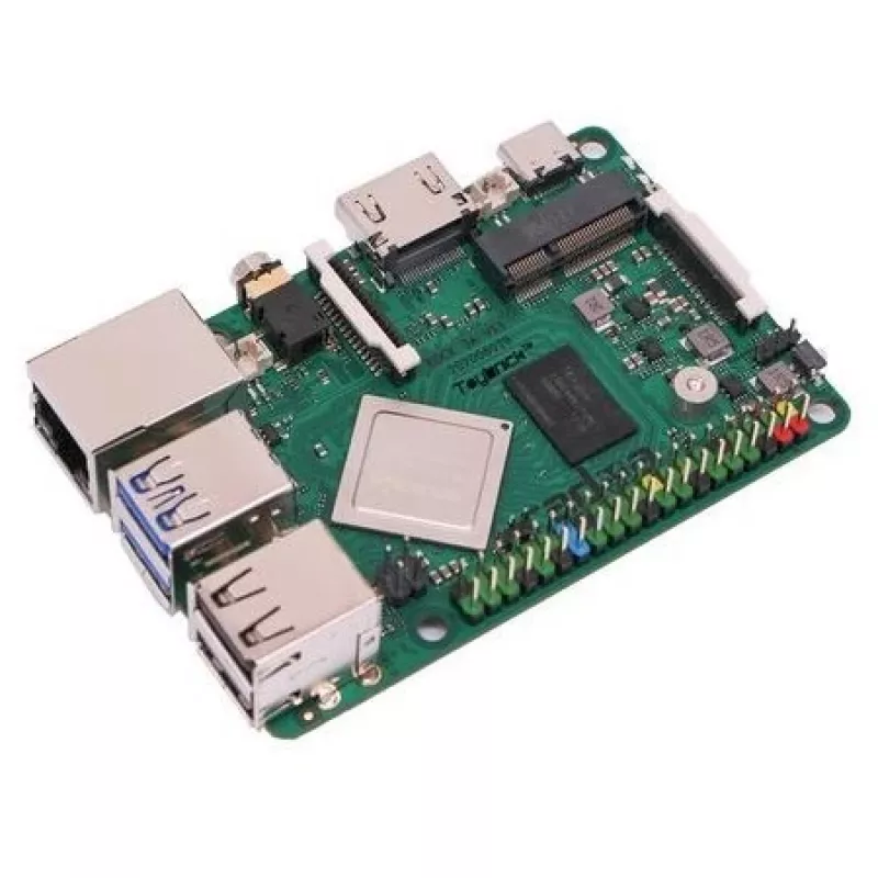 Vieno plokštės kompiuteris ALLNET Radxa Rock 3A 8GB RK3568 Quad-core Cortex-A55 2GHz