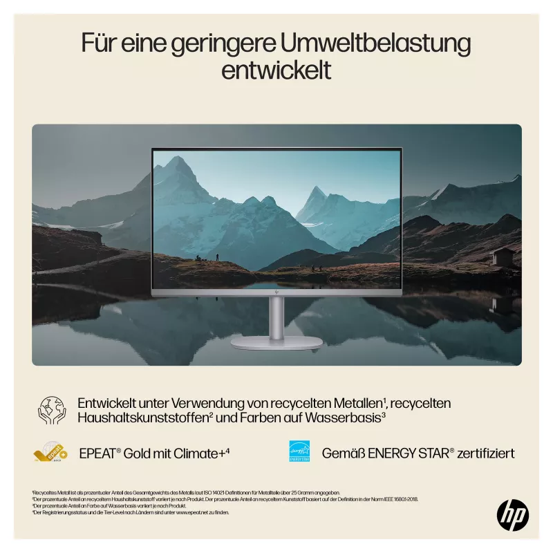 HP OmniStudio X All-in-One 27-cs0077ng (Sidabrinis. Windows 11 Home 64 bitų)