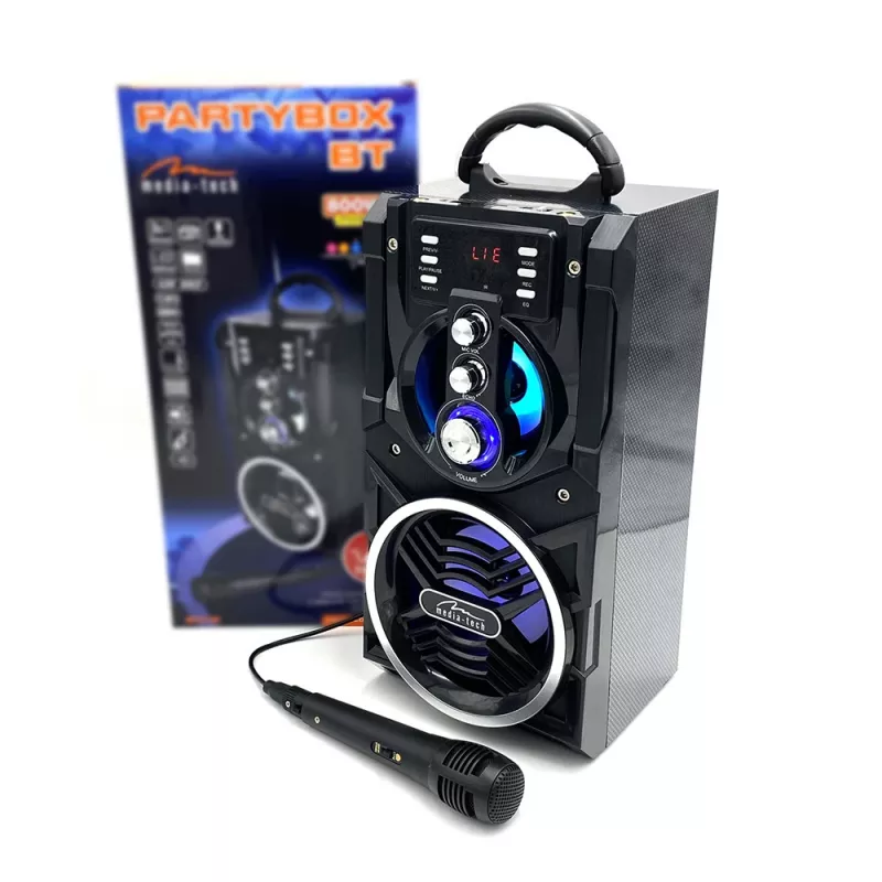 Stereo nešiojamas garsiakalbis Media-Tech PARTYBOX BT MT3150 juodas