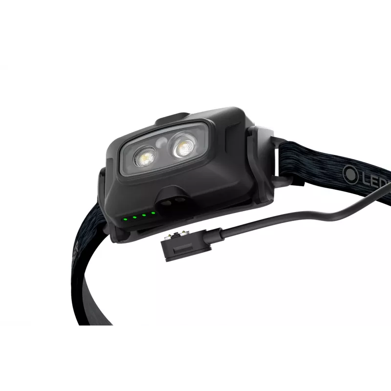 Ant diržo uždedamas žibintuvėlis Ledlenser HF4R Core Juoda LED IP68 20 lm
