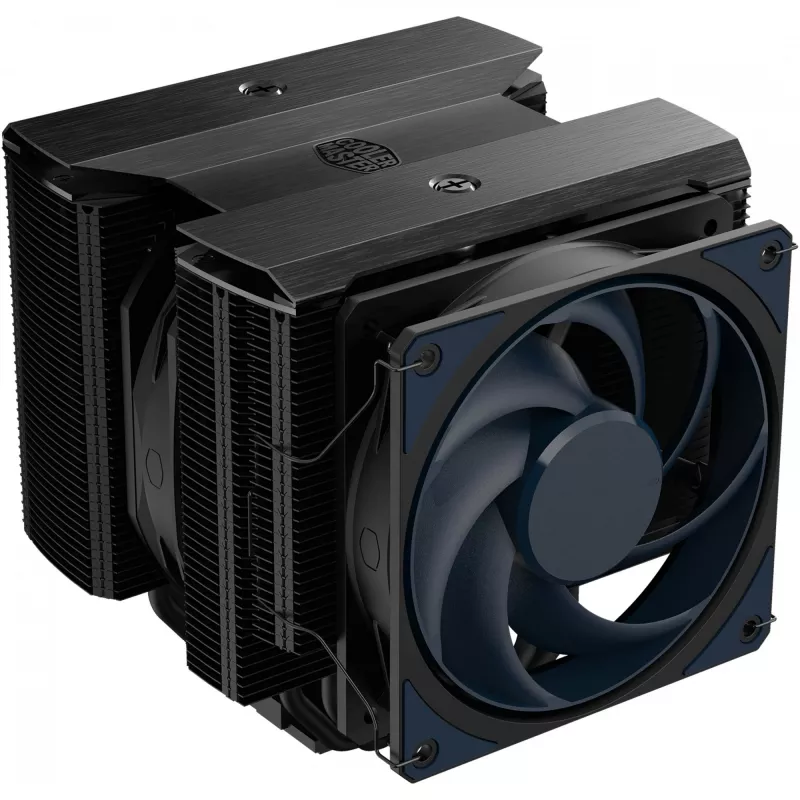 Cooler Master MasterAir MA824 Stealth procesoriaus oro aušintuvas 120/135 mm, juodas