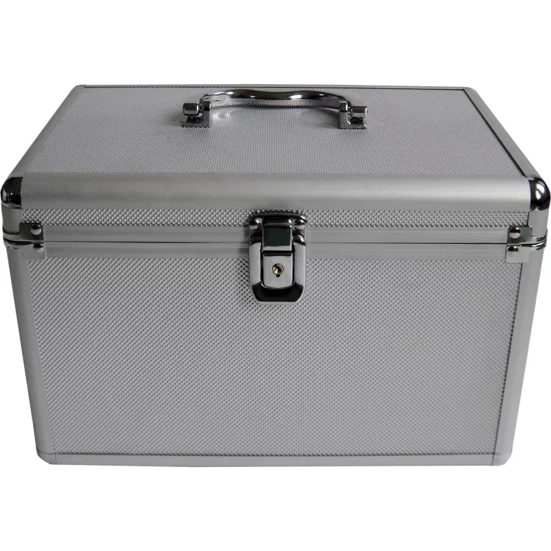 Dėžutė MediaRange BOX75 200 diskų, sidabrinė
