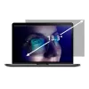 Qoltec 51050 Filtri Privacy per Display (13,3) (11.59, 16:9), Pellicola Protettiva per Notebook