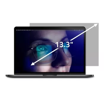 Qoltec 51050 privatumo filtras ekranui (13,3) (11.59, 16:9), apsauginė plėvelė nešiojamam kompiuteriui