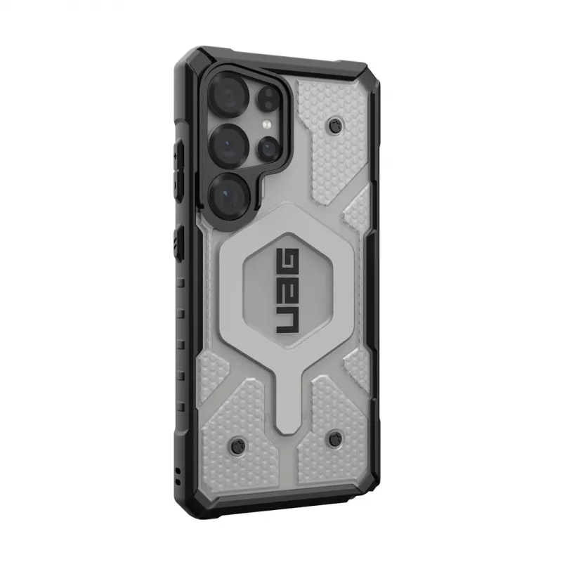 Urban Armor Gear Pathfinder Clear mobiliojo telefono dėklas 17,3 cm (6,8) Dangtelis Juoda, Sidabrinė