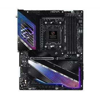 Motininė plokštė ASROCK MK X870E NOVA WIFI AMD X870E Socket AM5 ATX, DDR5, 4x DIMM, 256GB, Wi‑Fi 7, BT 5.4, 5Gb LAN, PCIe Gen5 M.2
