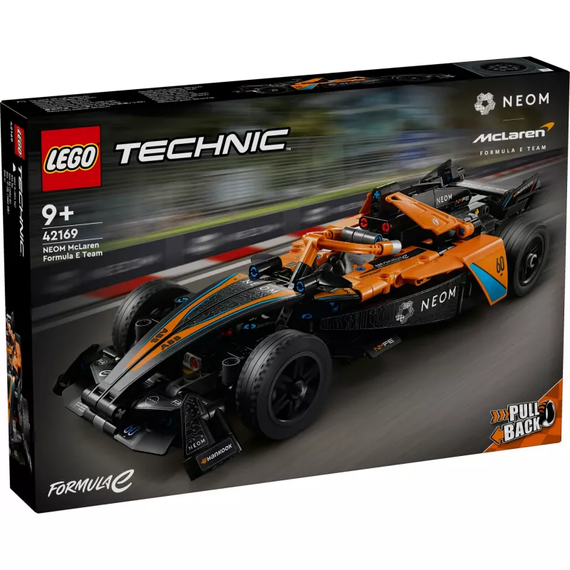 LEGO TECHNIC 42169 NEOM McLaren Formula E Team