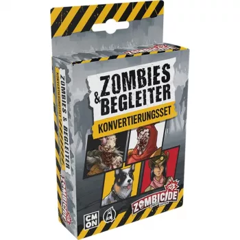Zombicide 2. Edition - Zombies & Begleiter, stalo žaidimo konvertavimo rinkinys