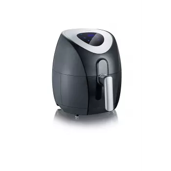 Severin 2430 vienas 3,2 l atskirai stovinti 1500 W karšto oro gruzdintuvė, juoda, nerūdijantis plienas