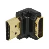 HDMI jungtis DeLOCK 65662 90° juoda