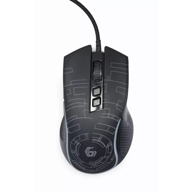 Gembird MUSG-RGB-01 pelė dešiniarankiams USB Type-A 3600 DPI