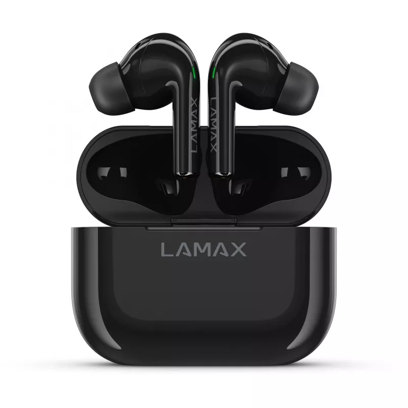 LAMAX Electronics Belaidės ausinės LAMAX CLIPS1 LMXCL1B Į AUSIS ĮDEDAMOS JUODOS - Ausinės