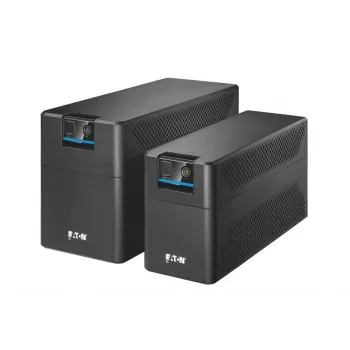 UPS Eaton 5E Gen2 700 Line-Interactive 0.7 kVA (360 W), 2 Type E lizdai, juodas, kompaktiškas