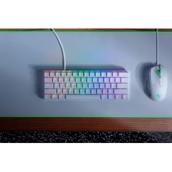 RAZER Huntsman Mini - Mercury Ed. Purple Switch - JAV išdėstymo klaviatūra
