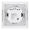 Fibaro lizdas Walli Outlet N Type E antracito spalvos FGWSONE-011-8