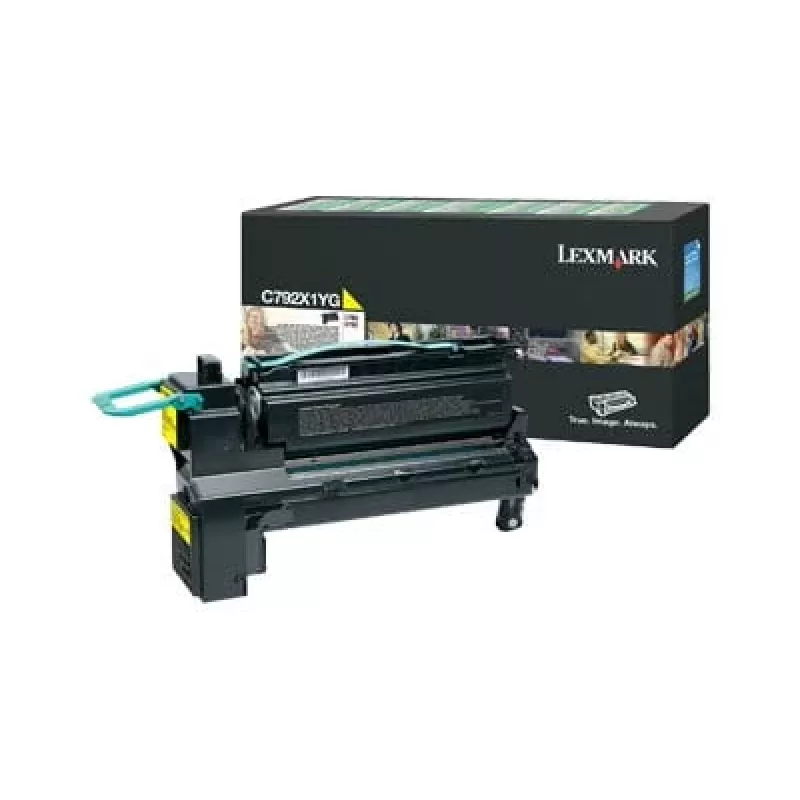 Lexmark C792X1YG geltonas dažiklis, 30 000 puslapių
