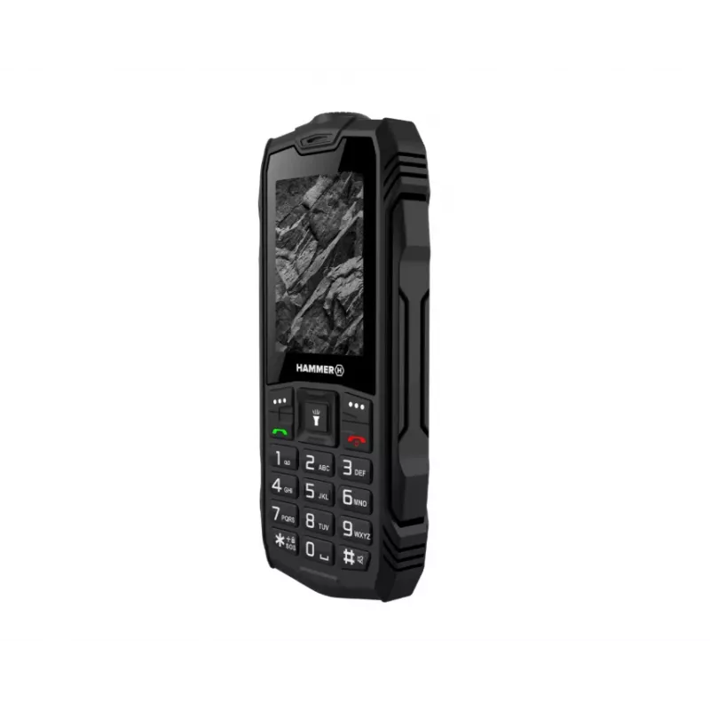 Mobilusis telefonas MyPhone Hammer Rock Dual Juoda, 5.5 col.