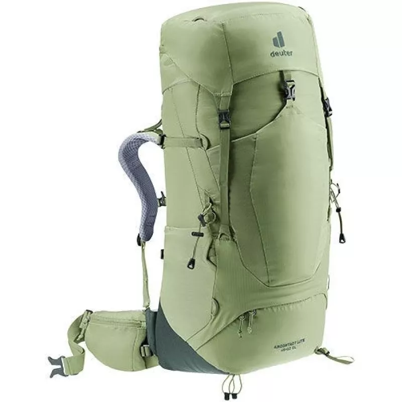 Deuter Aircontact Lite 45+10 SL moteriškas žygių kuprinė, juoda