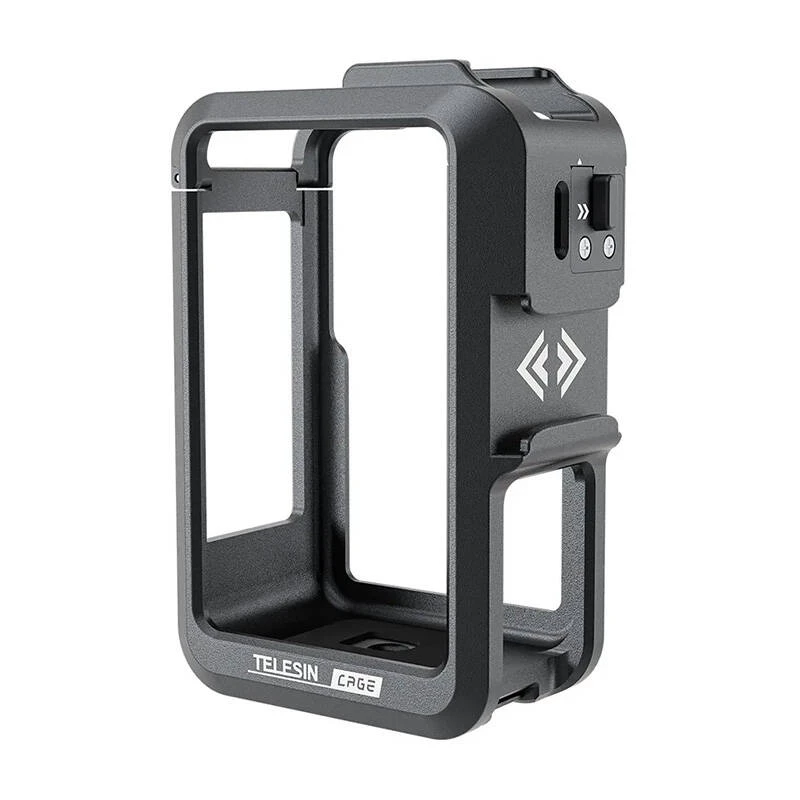 Telesin metalinis apsauginis dėklas, skirtas DJI Action 3/4/5 Pro – atsparus vandeniui, patvarus korpusas