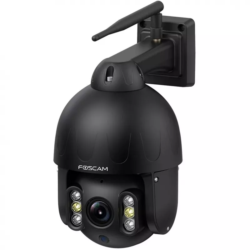 Lauko pasukama ir pakreipiama belaidė kamera Foscam SD8P (juoda) 1080p nakties matymas
