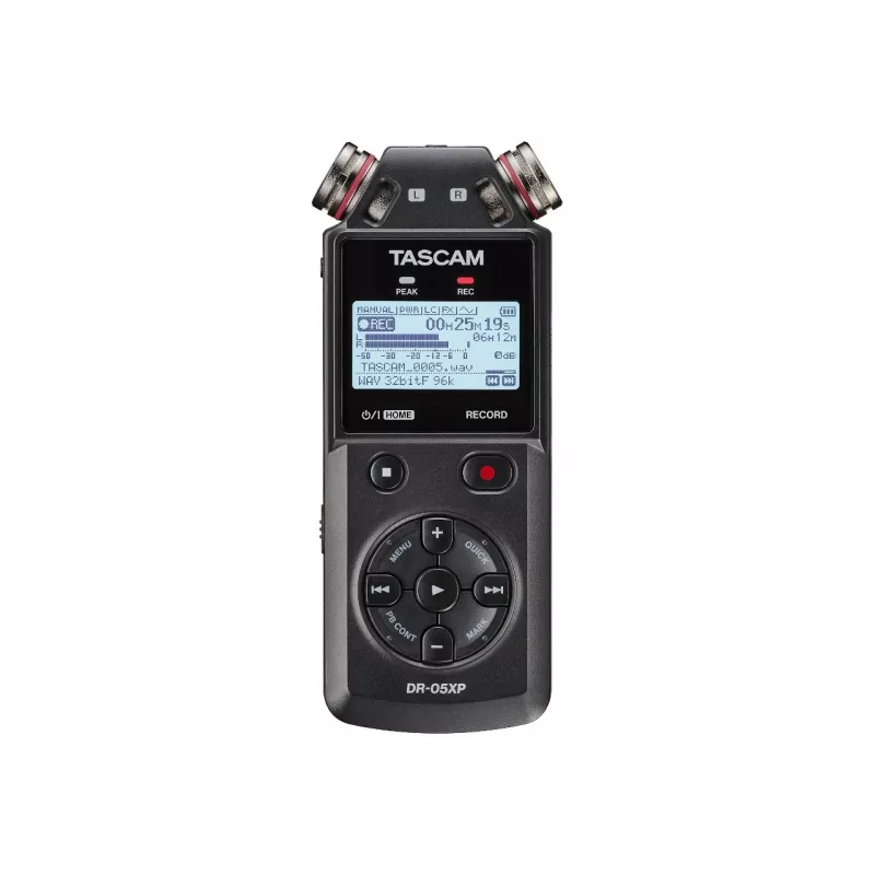 Tascam DR-05XP - nešiojamasis skaitmeninis diktofonas su USB sąsaja