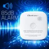 Belaidis dūmų detektorius QOLTEC modelis 52653 su 85 dB baterijos aliarmu