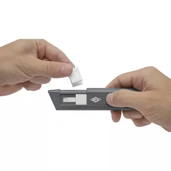 Utility Knife WEDO 79 810 Anthracite White