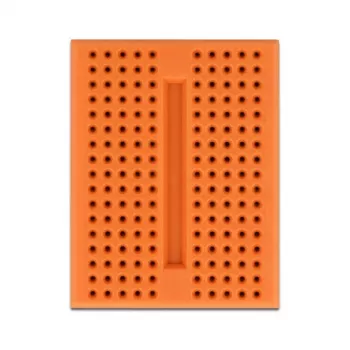 Maketavimo plokštė DELOCK 18319, plastikinė prototipų plokštė, oranžinė, 36×46×10 mm