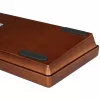 Sharkoon 100068100 klaviatūra, skirta biurui, USB, QWERTZ vokiška, medžio spalva, 61 klavišas, RGB LED