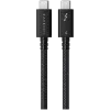 Satechi ST-YTB100K Thunderbolt kabelis 1 m 40 Gbit/s Juoda