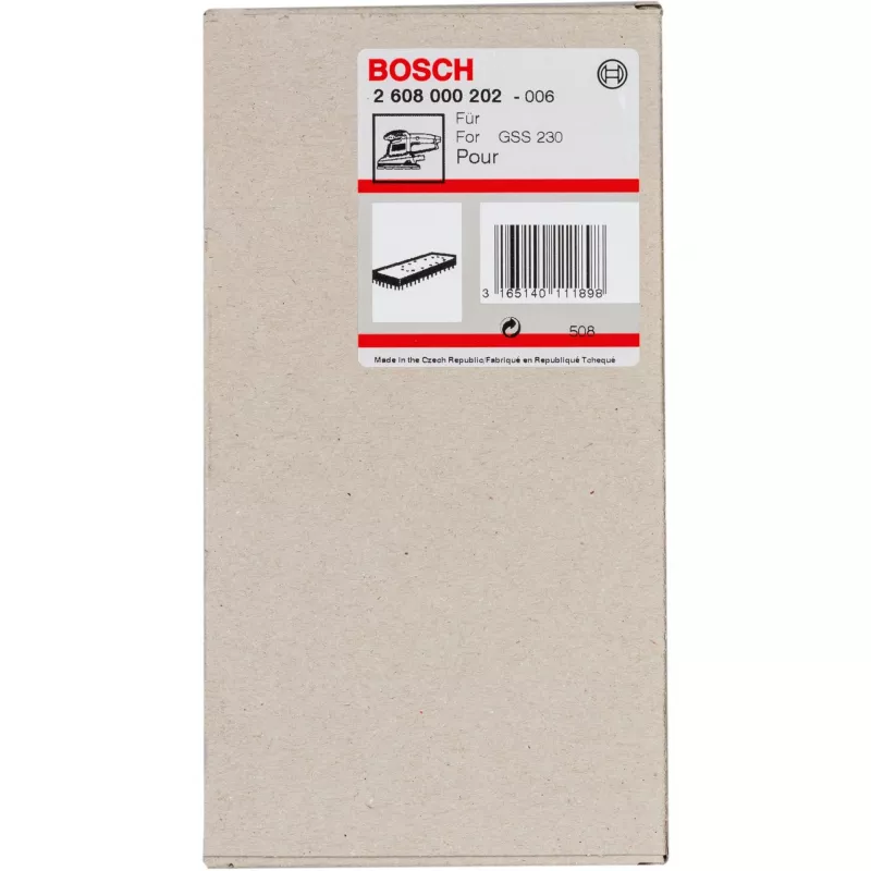 Bosch 2 608 000 202 šlifuoklio priedas 1 vnt.