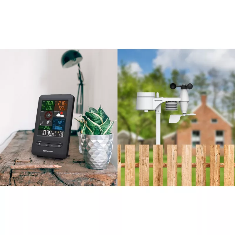 Skaitmeninė orų stotelė Bresser Optics 7002525 vidaus ir lauko termometras