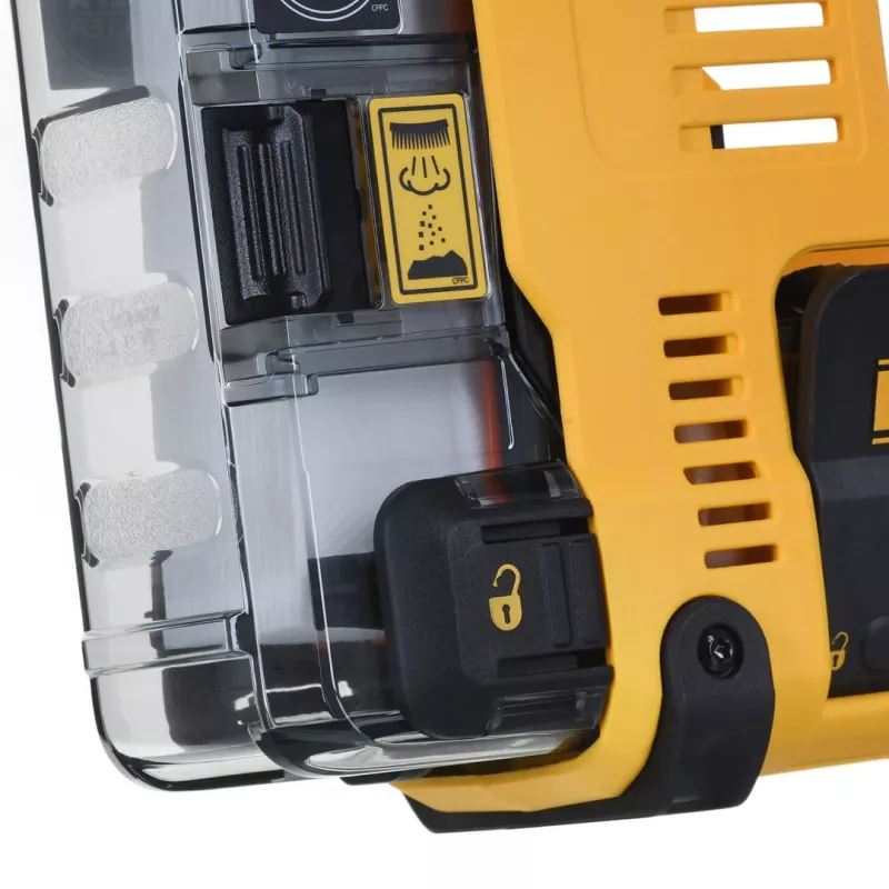 Dulkių ištraukimo sistema DeWalt D25303DH-XJ, nešiojama 340 mm, 1,4 kg, geltona