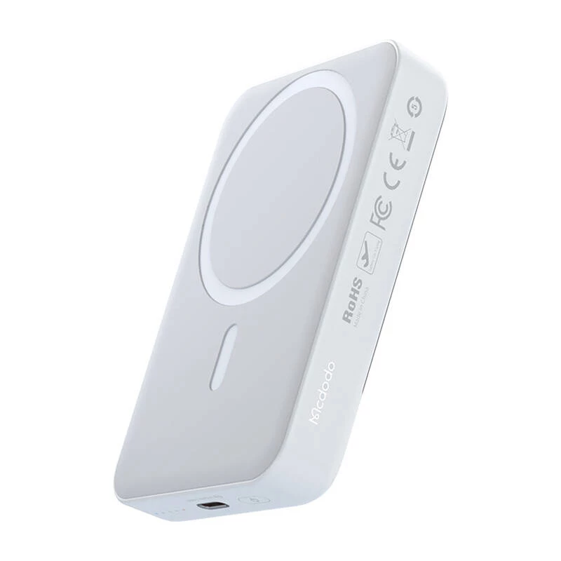 Mcdodo MC-5930 magnetinė išorinė baterija 10000 mAh, 30 W (balta)