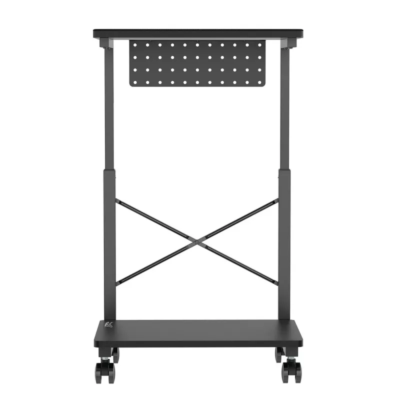 CPU vežimėlio stovas su NanoRS lentyna, maks. 80 kg, reguliuojamas aukštis 550–850 mm, RS430
