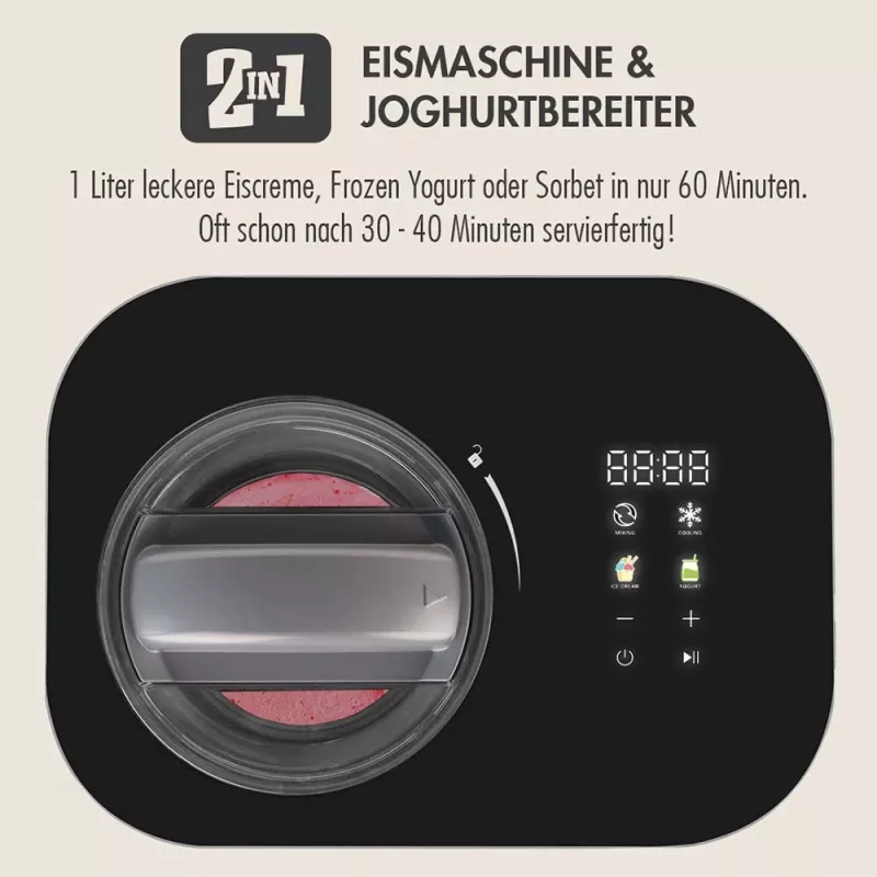 Ledų gaminimo aparatas GASTROBACK 42901 2in1 kompresorinis, 1 l talpa