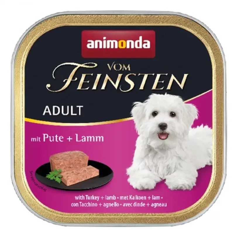 animonda 4017721829656 šunų drėgnas pašaras vištiena, kalakutiena suaugusiems 150 g