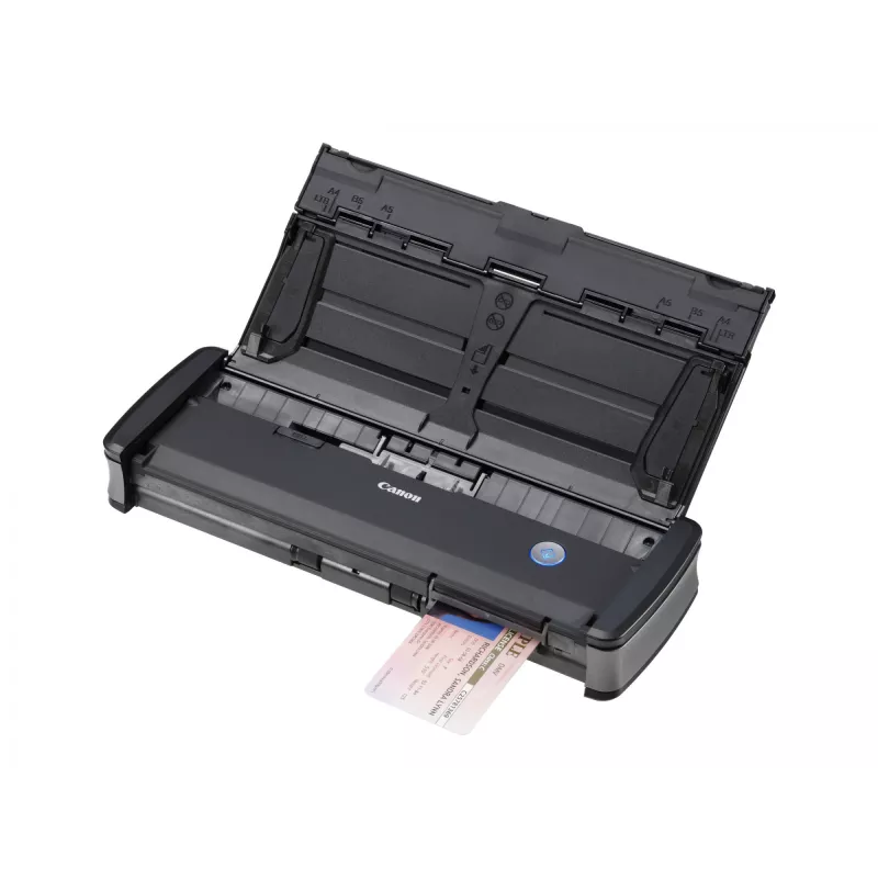 Canon imageFORMULA P-215II nešiojamasis dvipusio skenavimo dokumentų skaitytuvas, 216 x 1000 mm, 600 x 600 DPI, 24 bit, lakštinis skaitytuvas, juoda, pilka, CMOS CIS