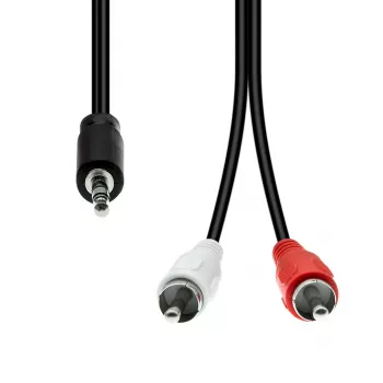 Garso kabelis ProXtend M32XRCA-02 3 kontaktų–2×RCA kištukas–kištukas