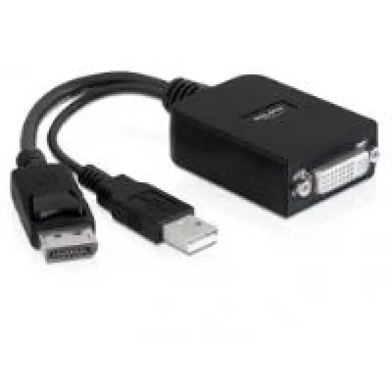 Vaizdo kabelio adapteris DeLOCK 61855 0,23 m DisplayPort DVI-I juodas